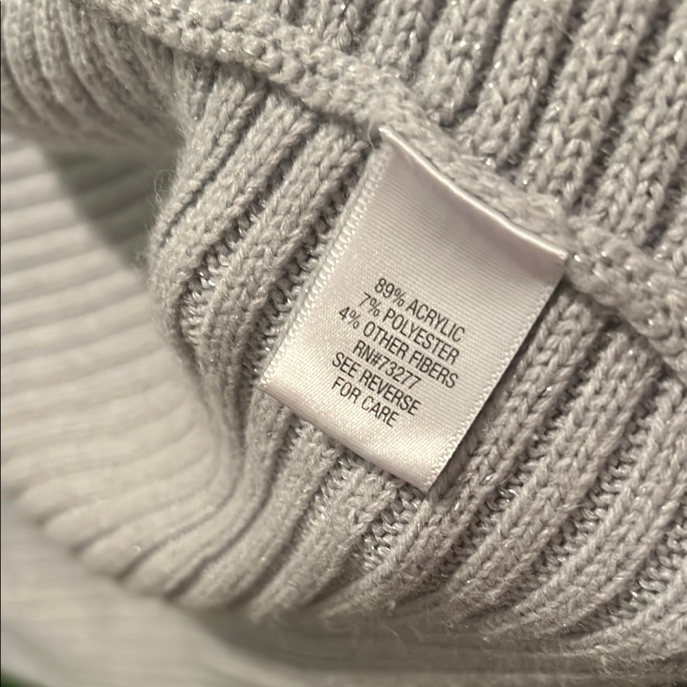 Apt. 9 Gray Cardigan Sweater With Relaxed Fit - image 6